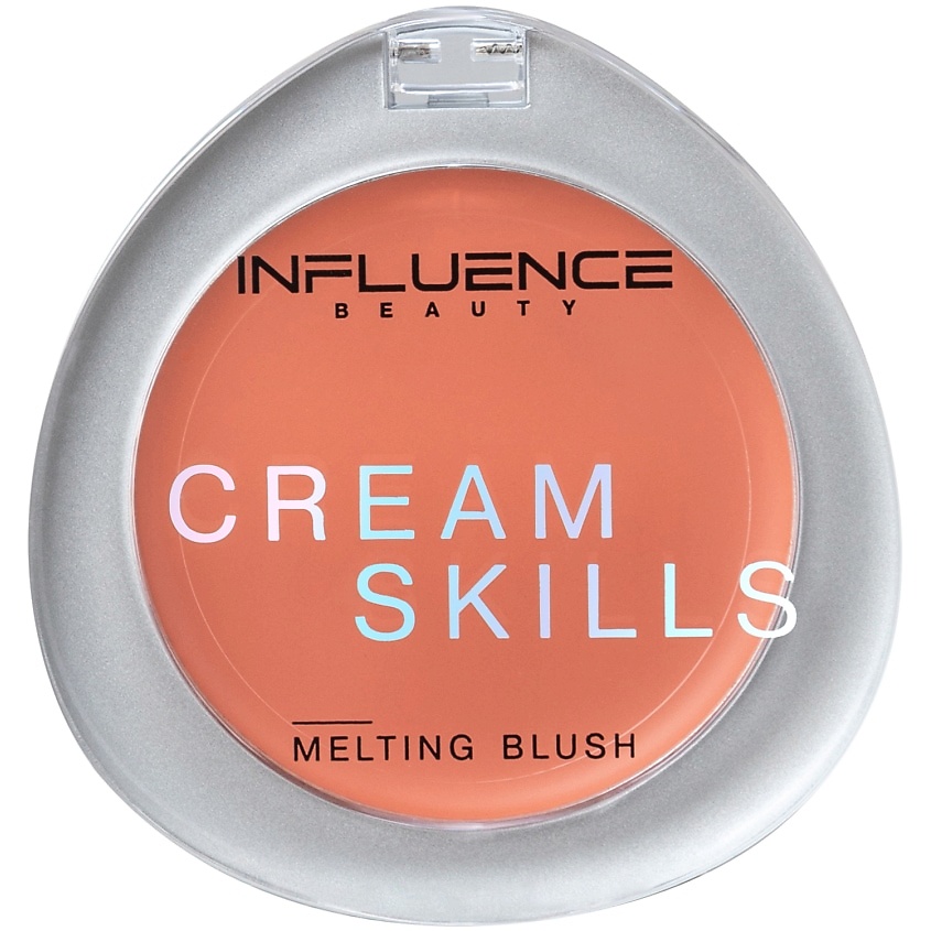 Изображение товара INFLUENCE BEAUTY Румяна кремовые Cream Skills, 01/персиковый, 2,5 г