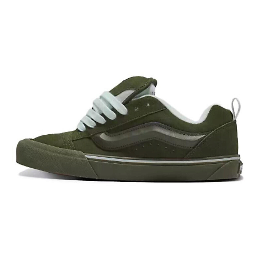 Изображение товара VANS Knu Skool Utility Mono Olive кроссовки для повседневной носки, мужские стильные