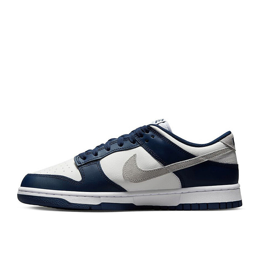 Изображение товара Nike Dunk Low Midnight Navy мужские спортивные кроссовки для баскетбола 196604955546