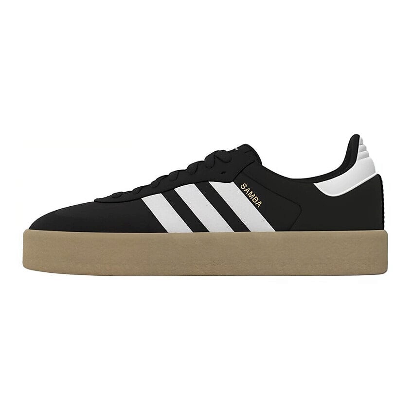 Изображение товара Кроссовки ADIDAS ORIGINAL Sambae Black White Gum Women's из замши, 36⅔ EU