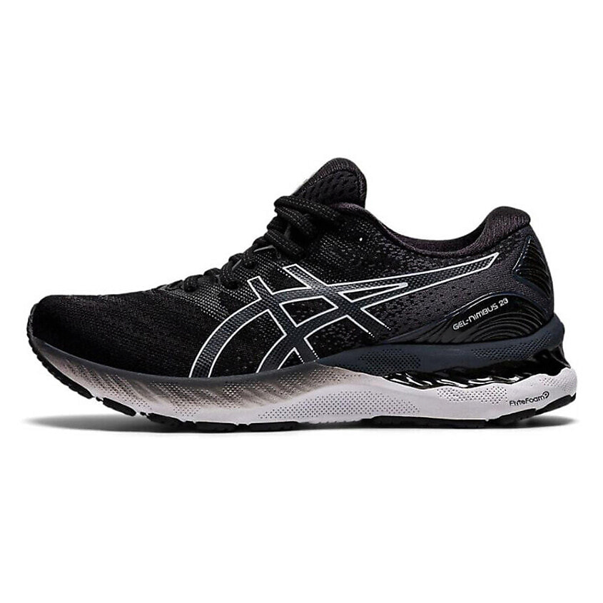 Изображение товара Кроссовки ASICS Gel Nimbus 23 для женщин черно-белые комфортные модель 37 EU