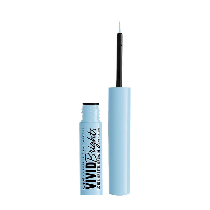 Изображение товара NYX PROFESSIONAL MAKEUP Жидкая подводка для глаз Vivid Brights Liquid Liner, 6 - BLUE THANG