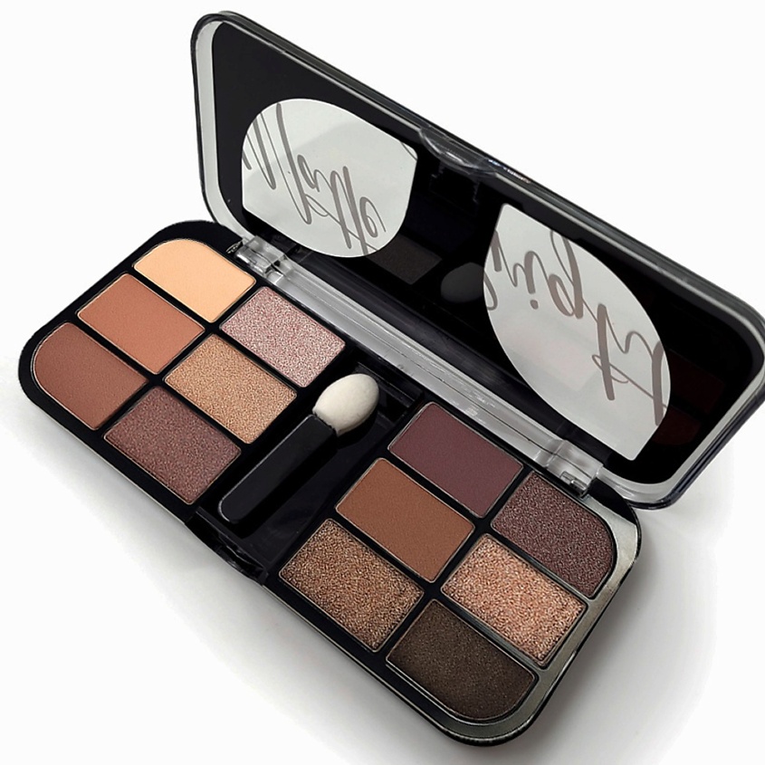 Изображение товара LAVELLE COLLECTION Тени для век 12 оттенков MATTE&BRIGHT тон 06, яркий и стойкий макияж для женщин