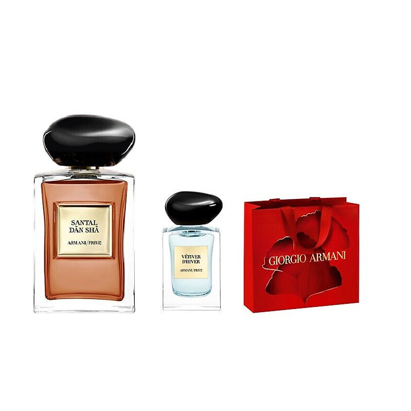 Изображение товара GIORGIO ARMANI Парфюмерный набор Santal Dan Sha+Vetiver d'Hiver, 50мл+7,5мл Изображение товара GIORGIO ARMANI Парфюмерный набор Santal Dan Sha+Vetiver d'Hiver, 50мл+7,5мл