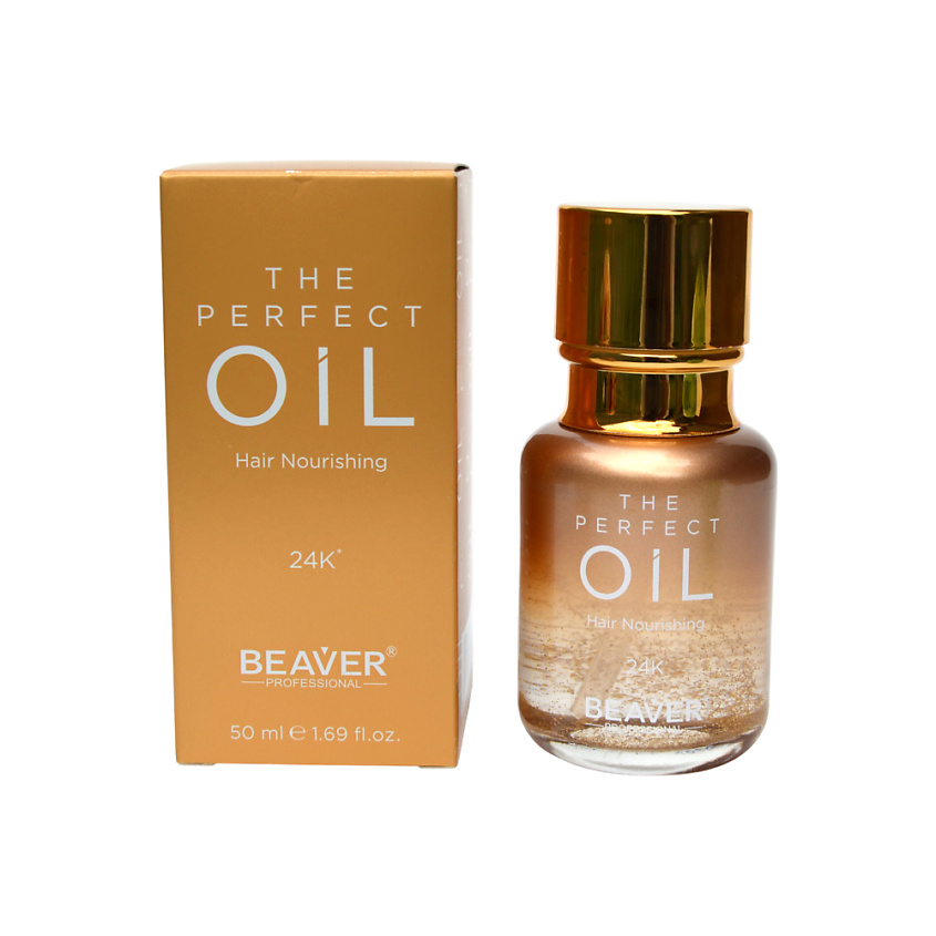 Изображение товара BEAVER Масло для волос парфюмированное для питания, разглаживания и блеска, 50 мл