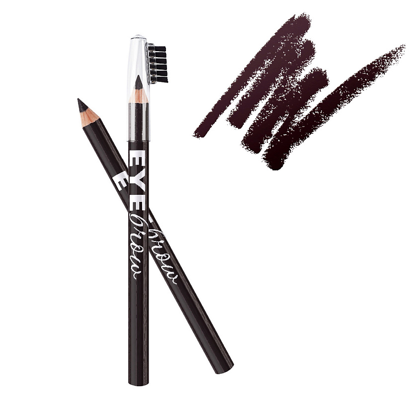 Изображение товара Карандаш для бровей CHARME Brow Sculpting каштановый гипоаллергенный водостойкий