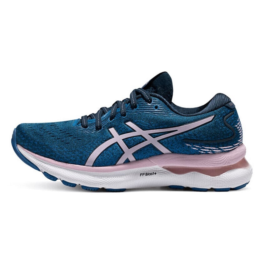 Изображение товара ASICS Кроссовки Gel Nimbus 24 Wide 'French Blue Barely Rose' Women's, цвет: Мультиколор, размер: 37,5