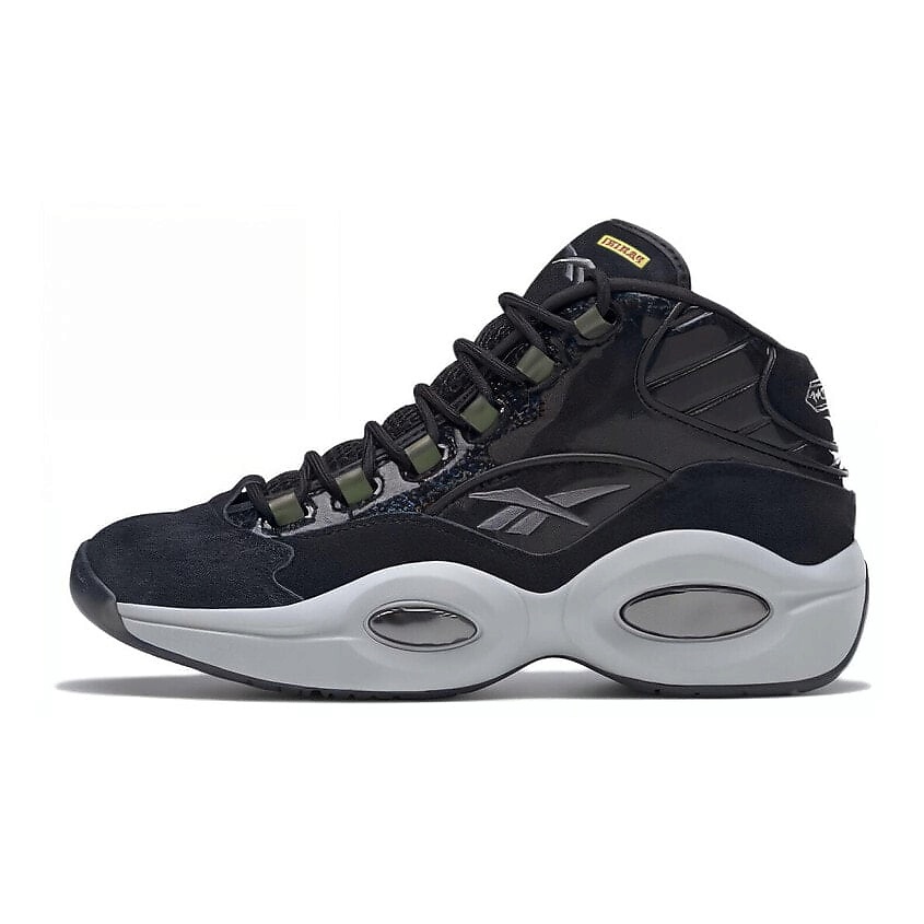 Изображение товара Кроссовки Reebok Question Mid Panini Black Pulsar Prizm мужские 41 EU