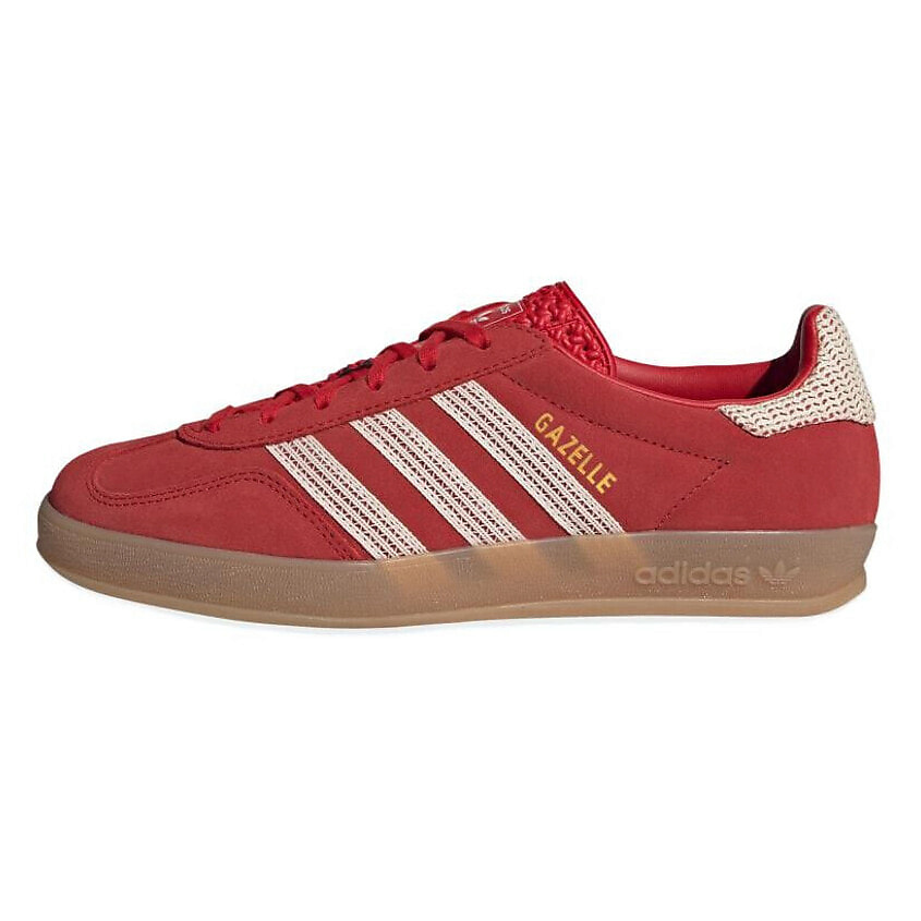 Изображение товара ADIDAS ORIGINAL Кроссовки Gazelle Indoor Better Scarlet Wonder White Gum Women's, цвет: Мультиколор, размер: 43⅓