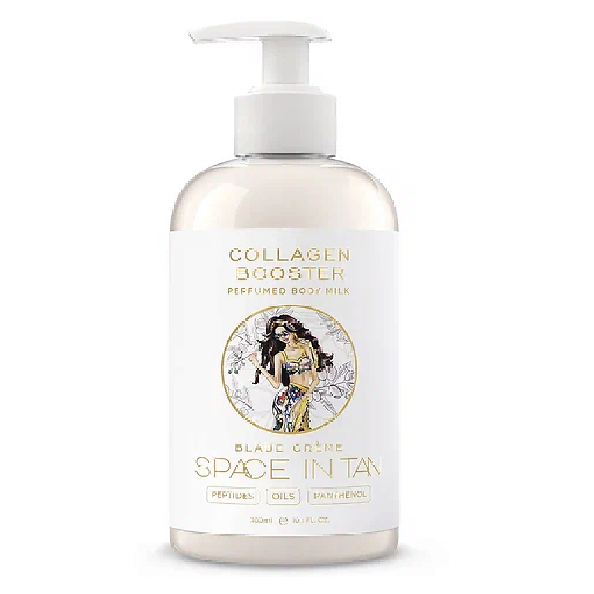 Изображение товара Молочко для тела с пептидами коллагена и маслами BLAUE CREME COLLAGEN BOOSTER 300 мл