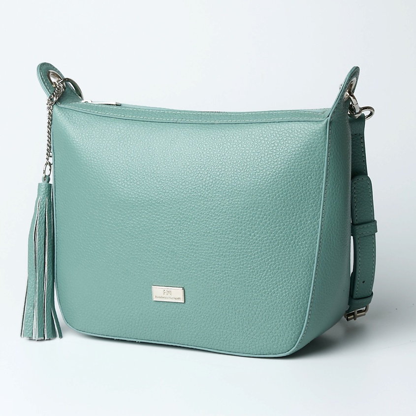 Изображение товара FRANCHESCO MARISCOTTI Сумка кожаная на плечо среднего размера, 1 шт.