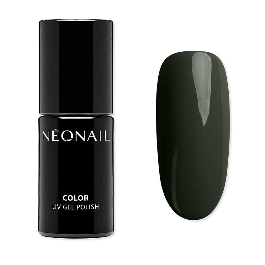 Изображение товара NEONAIL Лак для ногтей женский UV Gel Polish Color, black