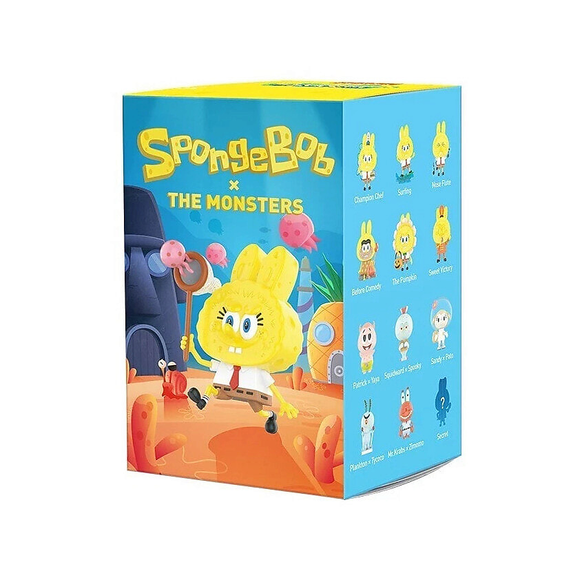 Изображение товара POP MART Мягкая игрушка The Monsters Spongebob Series The Pumpkin 9 см, сюрприз