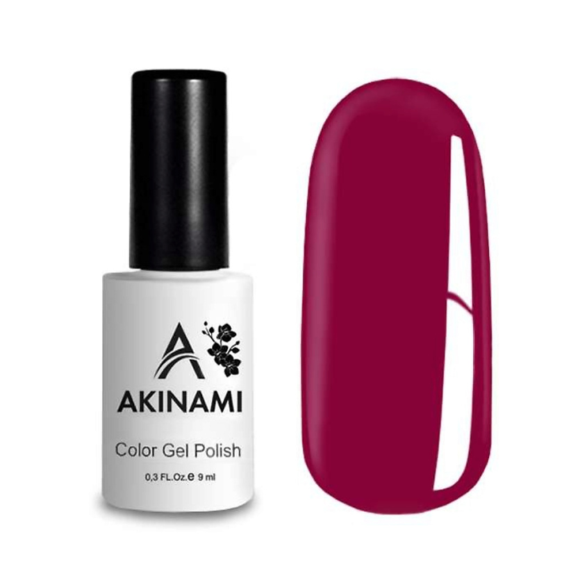 Изображение товара АКИНАМИ гель-лак классический ACG052 9 насыщенных оттенков для профессионального маникюра
