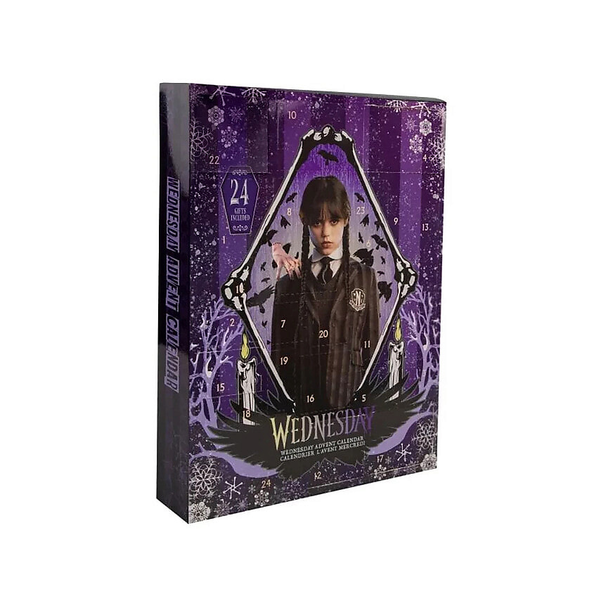 Изображение товара CINEREPLICAS Адвент-календарь «Уэнсдей» Wednesday Advent Calendar, 24 шт.
