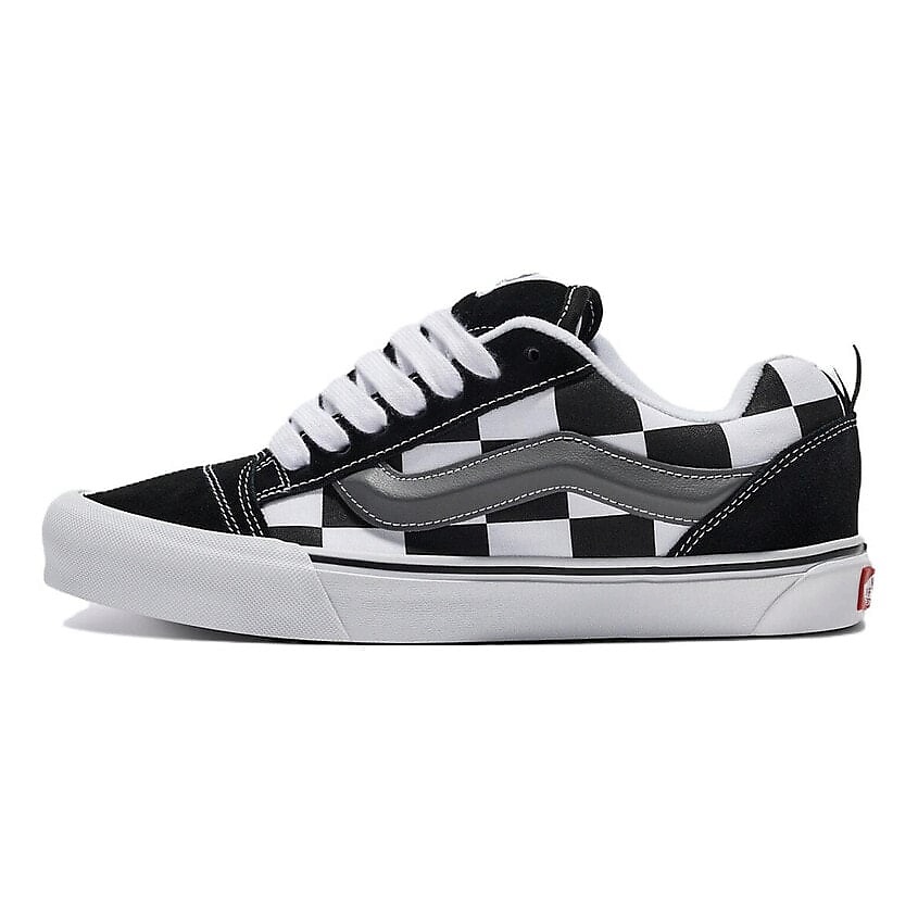 Изображение товара VANS Кроссовки Knu Skool Mega Check Black, цвет: Белый, размер: 37