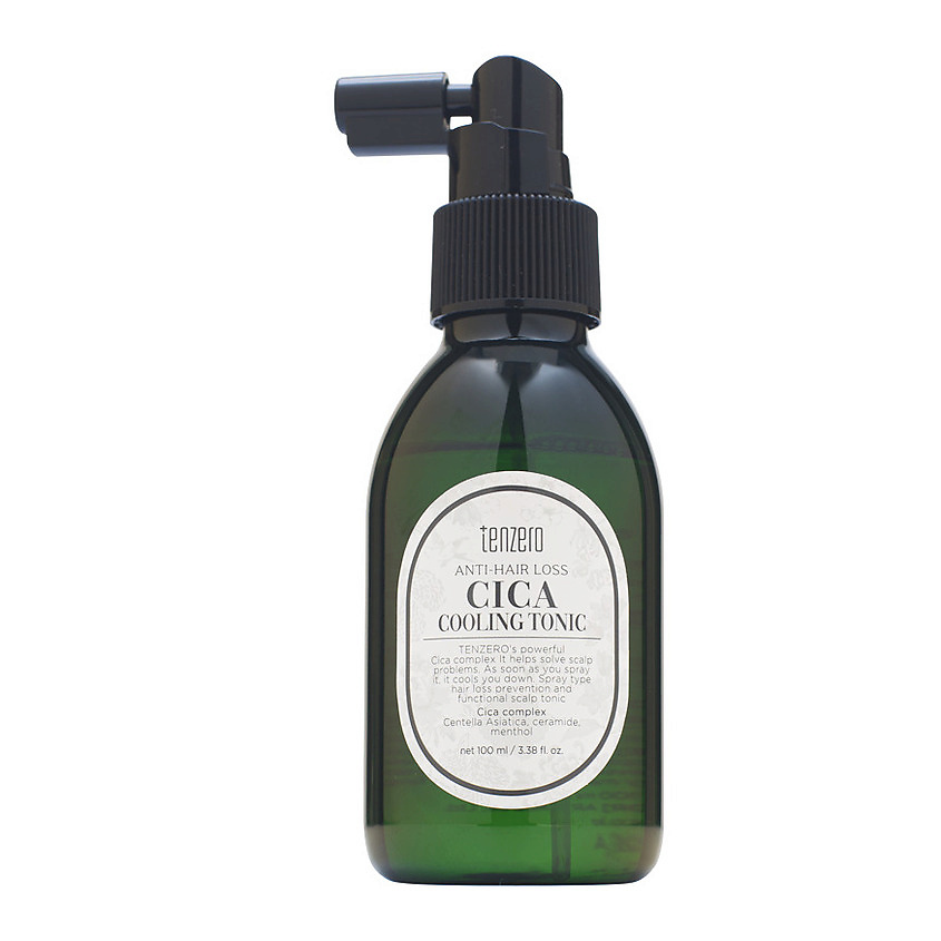 Изображение товара TENZERO Охлаждающий тоник от выпадения волос с центеллой азиатской Cica Cooling Tonic, 100 мл