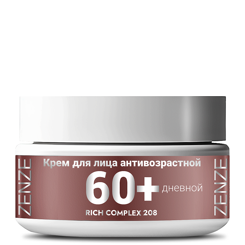 Изображение товара ZENZE Крем для лица антивозрастной 60+ с пептидами и увлажнением 50 мл