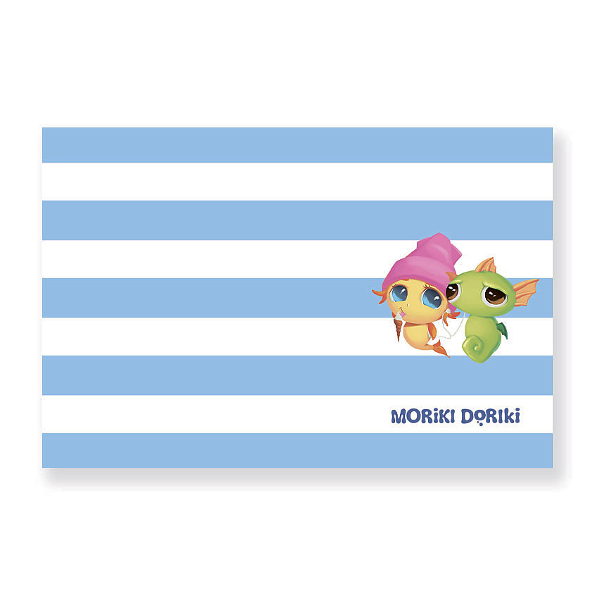 Изображение товара Сервировочная салфетка MORIKI DORIKI Placemat GOROSHEK&SHUSHI для детей 1 шт