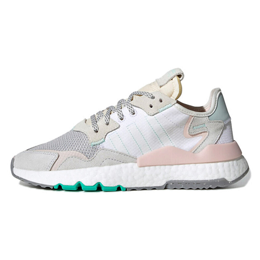 Изображение товара ADIDAS ORIGINAL Кроссовки Nite Jogger White Mint Pink Women's, цвет: Мультиколор, размер: 36⅔