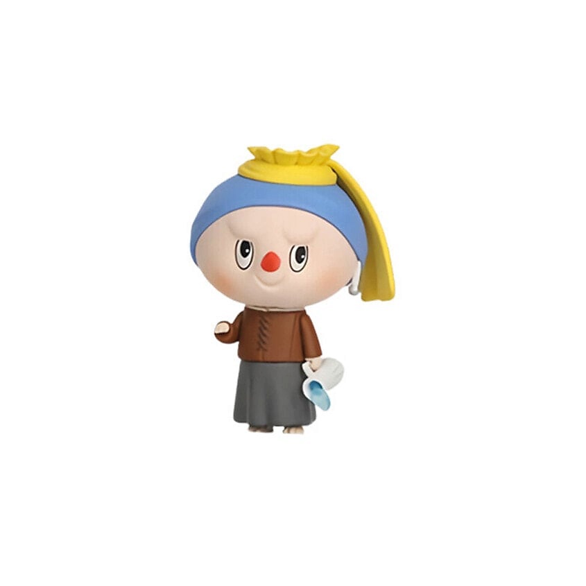Изображение товара POP MART Игрушка LABUBU Elf Artistic Collection Girl with pearl earrings, 1 известная игрушка