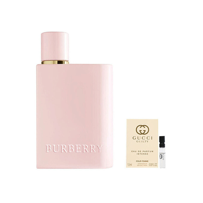 Изображение товара BURBERRY Набор: Парфюмерная вода Burberry Her Elixir de Parfum + Gucci Guilty Eau de Parfum Intense, 50 мл + 1,5 мл