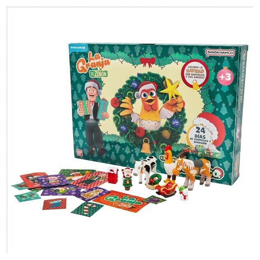 Изображение товара Бренд BANDAI Адвент-календарь La Granja De Zenon 24 сюрприза для детей
