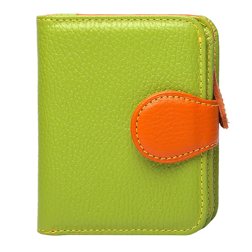 Изображение товара Женский кошелек из натуральной кожи FORTE зеленого цвета с отделениями