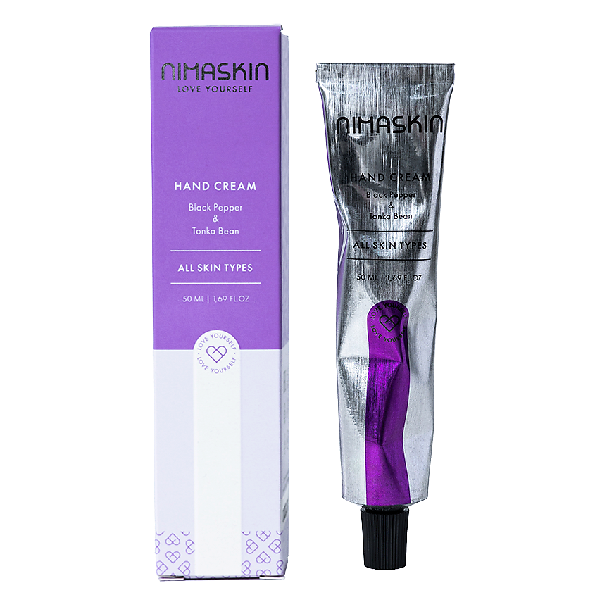 Изображение товара NIMASKIN Парфюмированный Крем для рук Черный перец и тонка, 50 мл