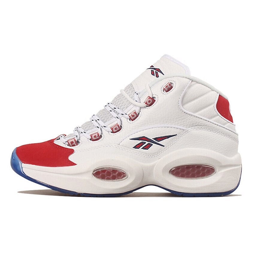Изображение товара REEBOK Кроссовки Reebok Question Mid Red Toe 25th Anniversary, цвет: Мультиколор, размер: 36,5