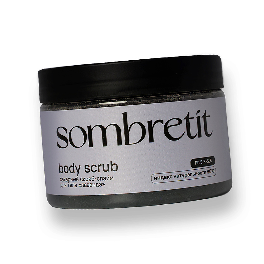 Изображение товара Сахарный скраб для тела с ароматом лаванды SOMBRETIT 400 г