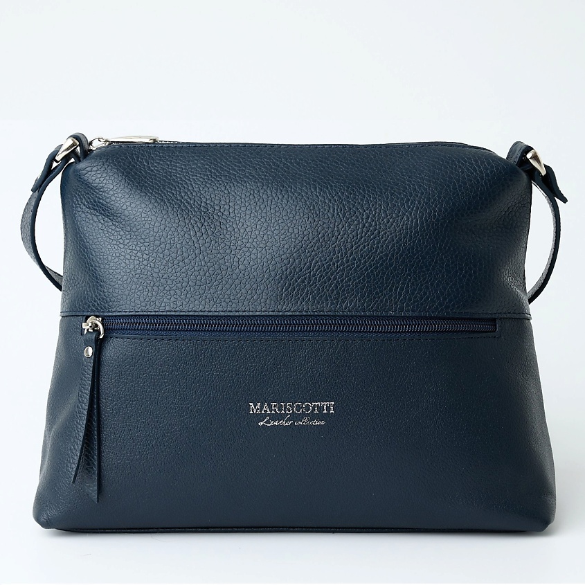 Изображение товара Женская кожаная сумка кросс-боди из натуральной кожи вместительная и стильная