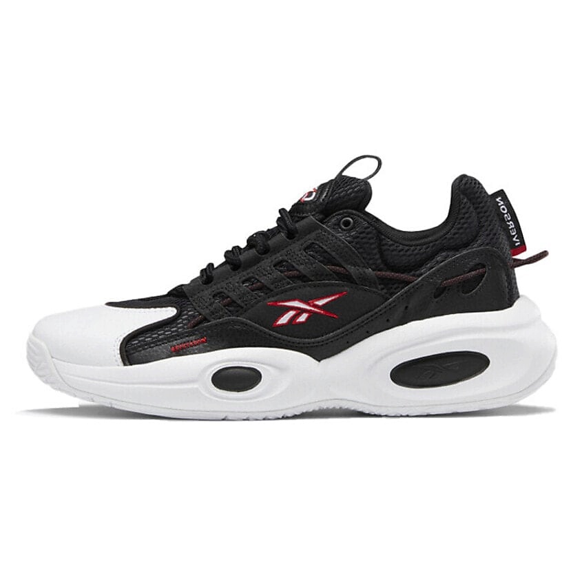 Изображение товара Кроссовки Reebok Solution Mid Black White Vector Red 42,5 EU стильные и комфортные