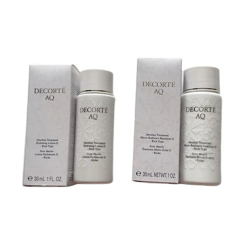Изображение товара DECORTÉ Набор средств для лица AQ Absolute Treatment 30мл + Emulsion 30мл