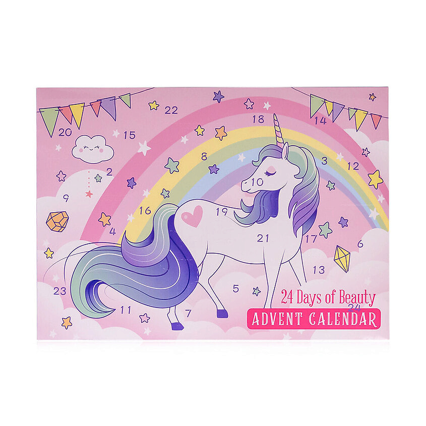 Изображение товара ACCENTRA Адвент-календарь для девочек Beautiful Unicorn, 24 шт.