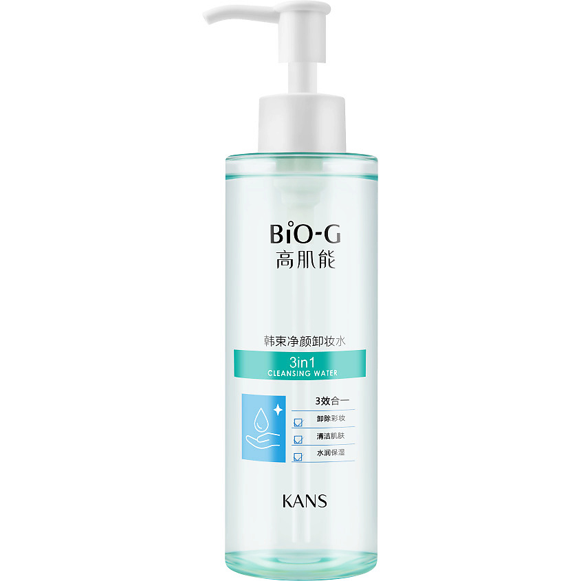 Изображение товара BIO-G 3 в 1 очищающая вода 3 in 1 Cleansing Water, 200 мл