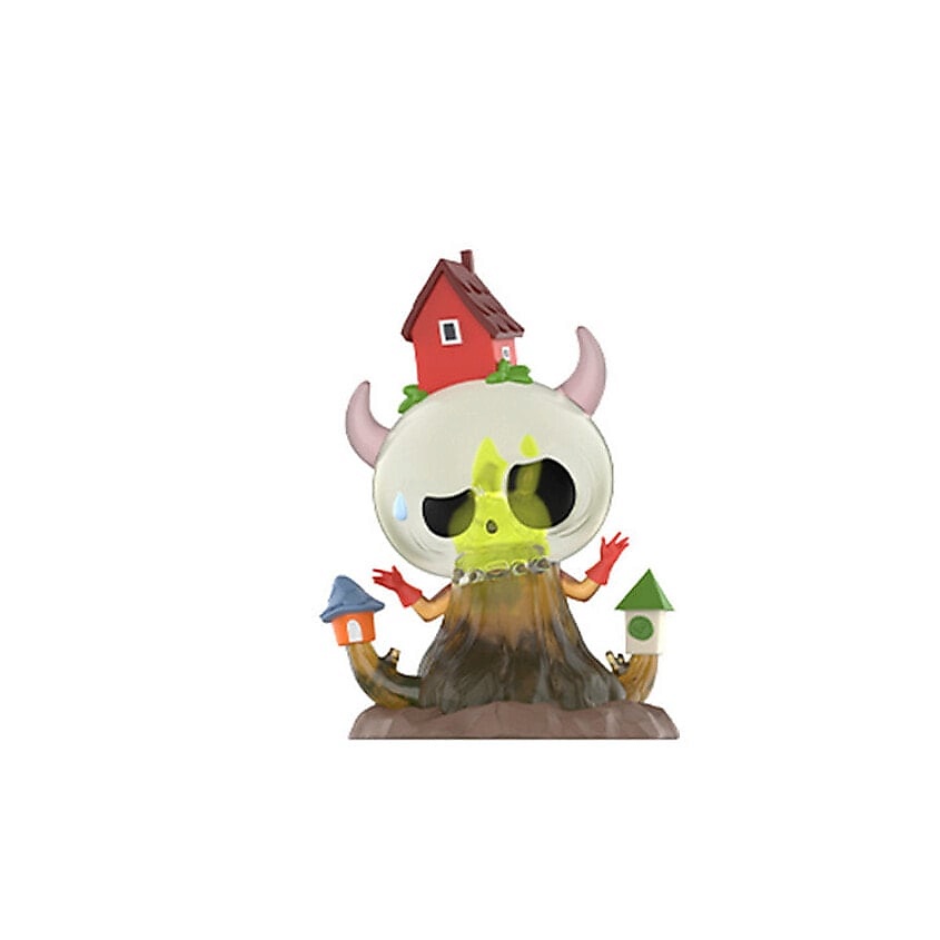 Изображение товара POP MART Фигурка MONSTERS Invisible Me Collection Grotesque Tree House, 1 известная игрушка