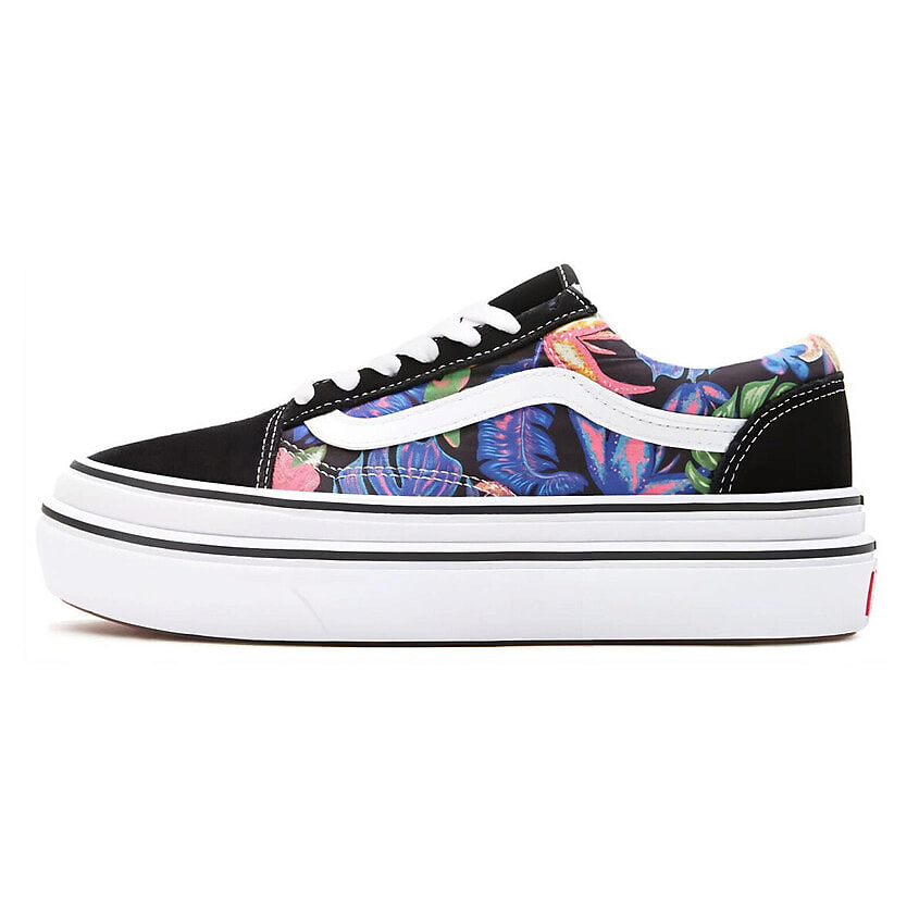 Изображение товара VANS Кроссовки Old Skool Print Black, цвет: Мультиколор, размер: 39