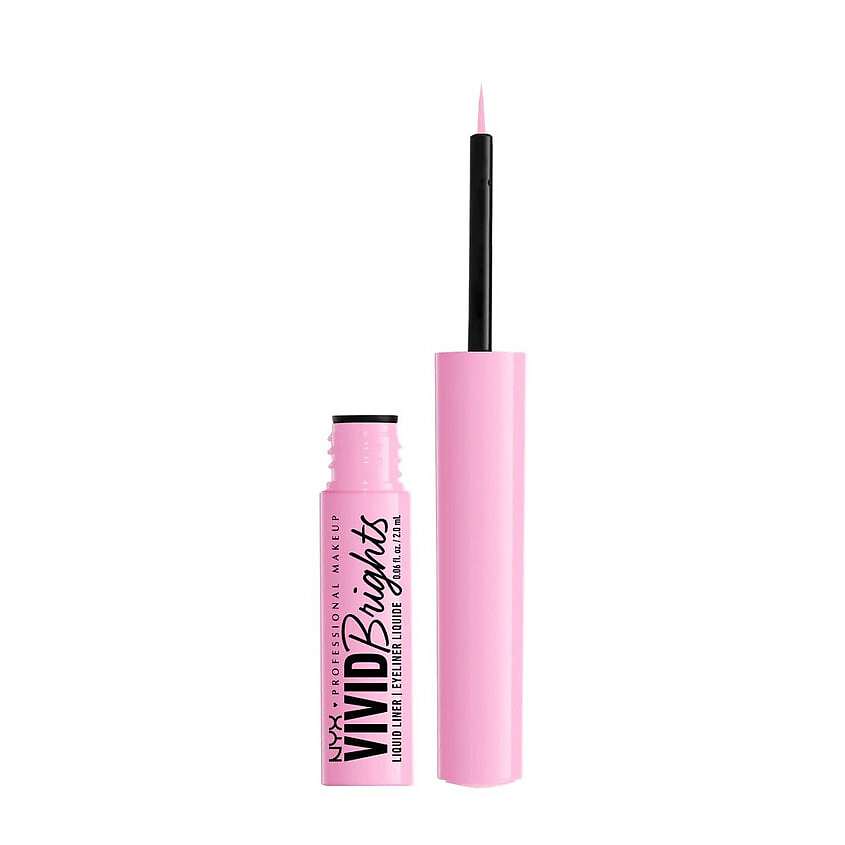 Изображение товара NYX PROFESSIONAL MAKEUP Жидкая подводка для глаз Vivid Brights SNEAKY PINK