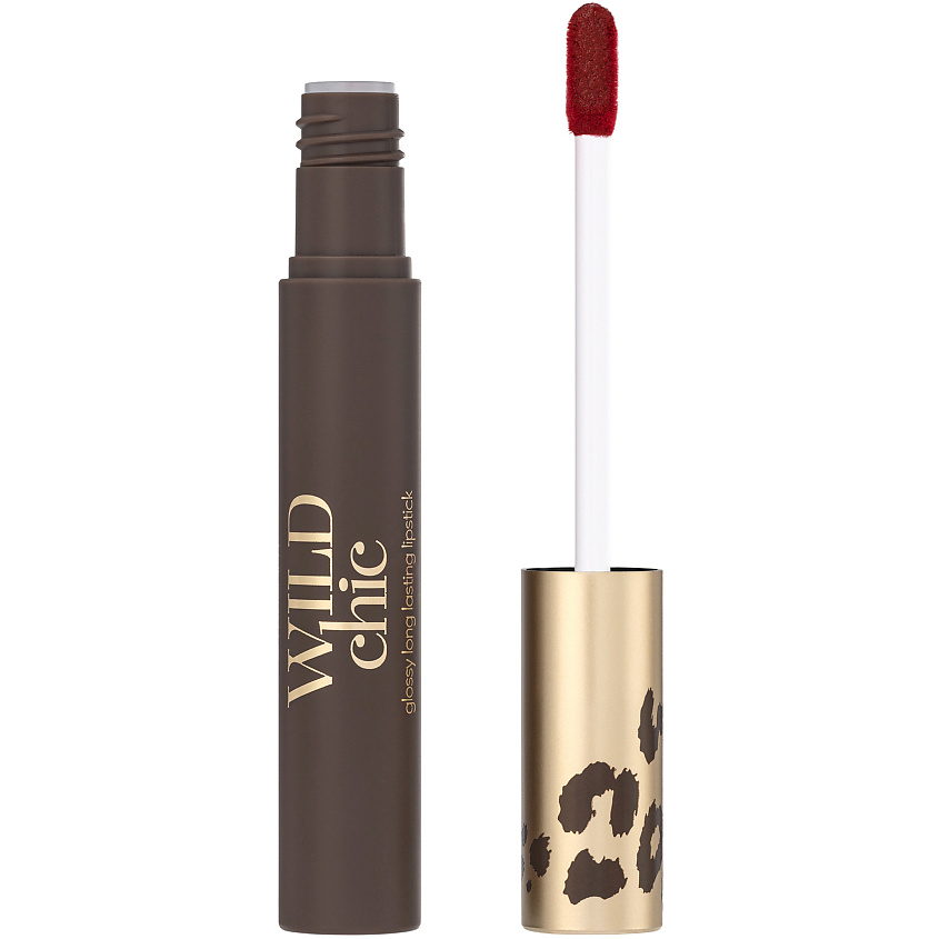 Изображение товара STELLARY Стойкая помада Glossy Long Lasting Lipstick Wild Chic Collection, тон 01 Лилово-розовый, 3 мл