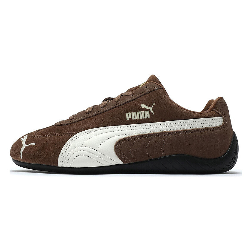 Изображение товара PUMA Кроссовки Speedcat Collection Anti Slip Wear Resistant Low Top Casual Shoes Unisex Dark Brown, цвет: Коричневый, размер: 35,5