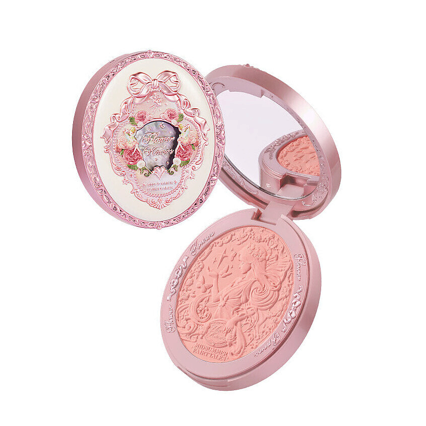 Изображение товара FLOWER KNOWS Компактные румяна Midsummer Fairytales Velvet Embossed Blush № 01