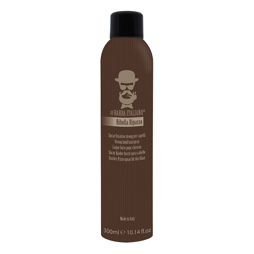 Изображение товара BARBA ITALIANA Спрей для укладки волос сильной фиксации Ribolla Ripasso, 300 мл