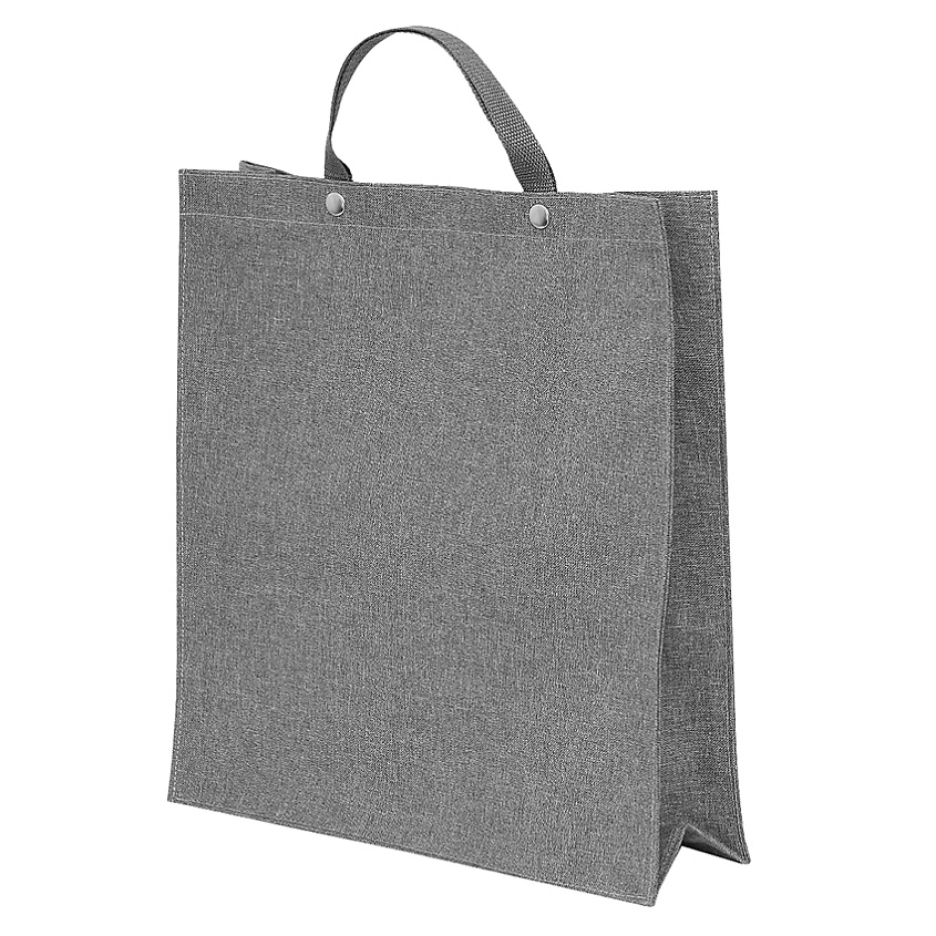 Изображение товара Универсальная хозяйственная сумка-шоппер Forte 41x37.5x12.5 см Серый водонепроницаемый ПВХ