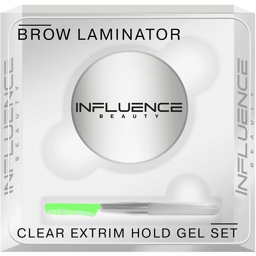 Изображение товара INFLUENCE BEAUTY Гель для бровей Brow Laminator, Прозрачный, 4,5 г