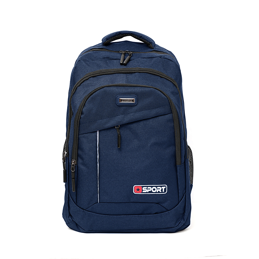 Изображение товара Рюкзак SPORT BIG синего цвета универсальный вместительный анатомическая спинка