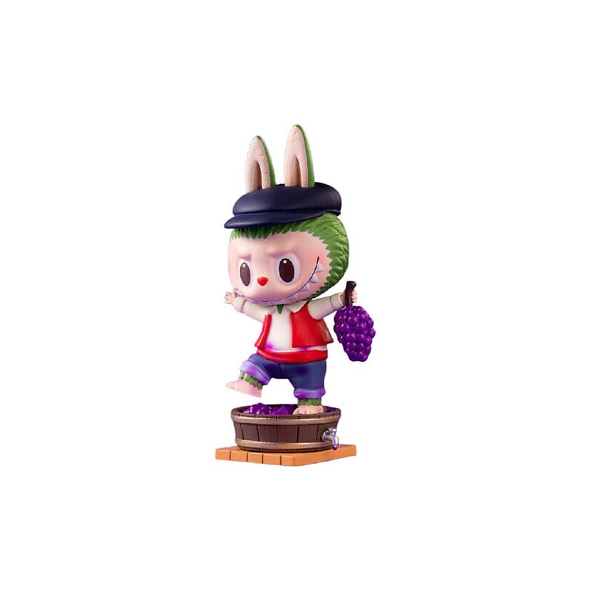 Изображение товара POP MART Игрушка LABUBU Fruit Elf Collection Grapes, 9см, Мультиколор