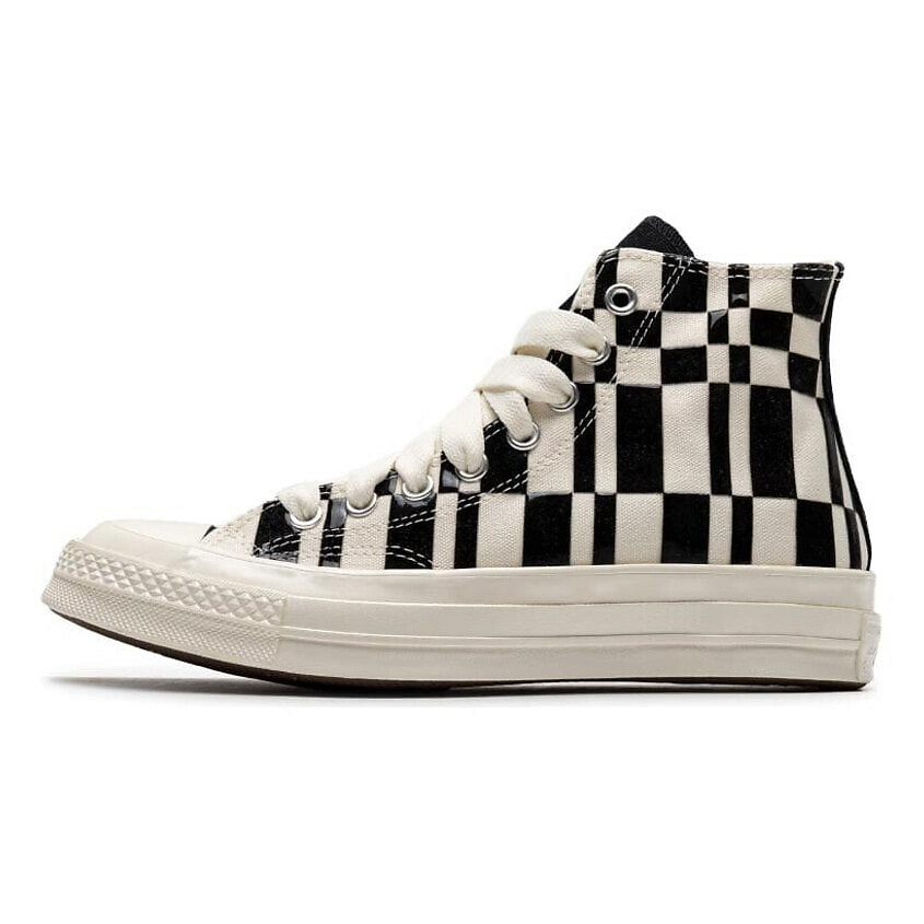 Изображение товара CONVERSE Кроссовки Chuck 70 Vintage Canvas High Top Shoes Black Beige, цвет: Мультиколор, размер: 37