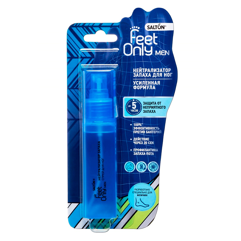Изображение товара SALTON FEET ONLY Нейтрализатор запаха для ног, 60 мл