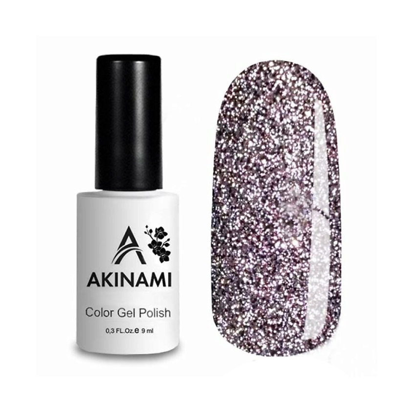 Изображение товара Гель-лак светоотражающий Akinami Solar 8 9 оттенков для яркого маникюра